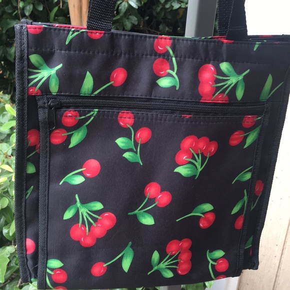 🍒NWOT ‘CHERRY’ SHOULDER BAG (Water Resistant) - Picture 2 of 10